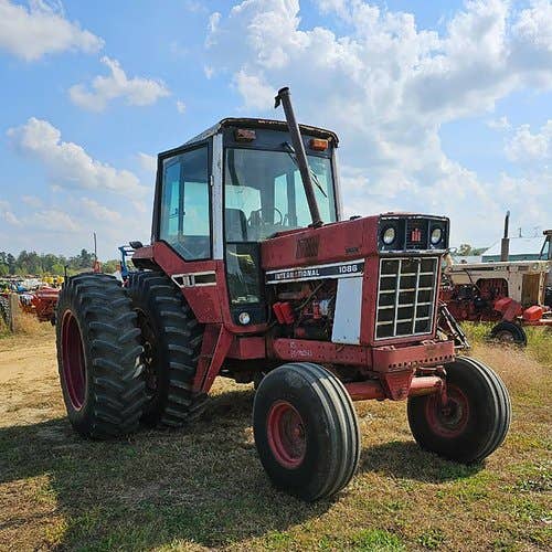 Used International 1086 Tractor parts.
