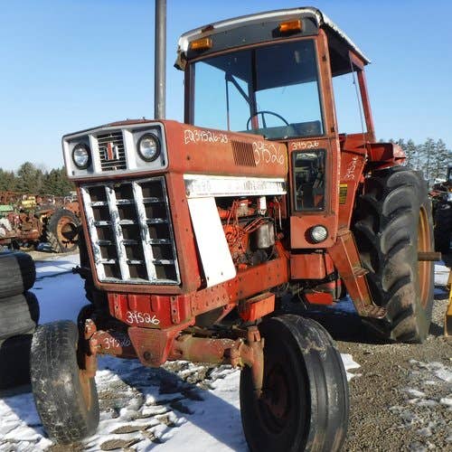 Used International 1086 Tractor parts.