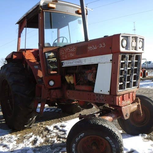 Used International 1086 Tractor parts.