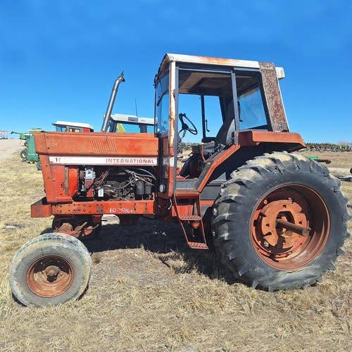 Used International 1086 Tractor parts.