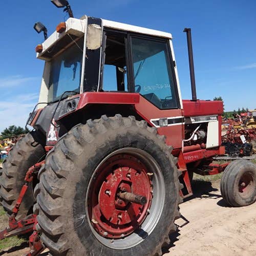 Used International 1086 Tractor parts.