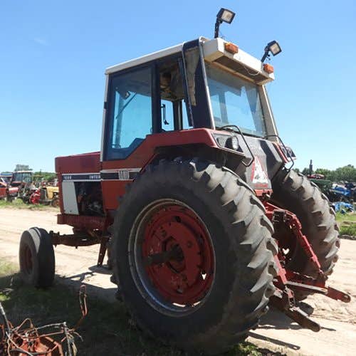 Used International 1086 Tractor parts.