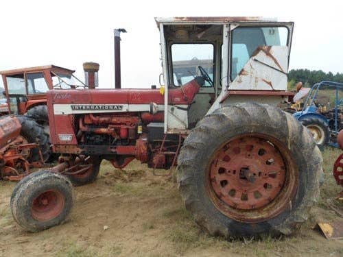 Used International 1256 Tractor parts.