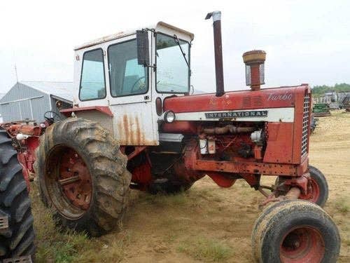 Used International 1256 Tractor parts.