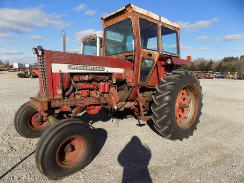 Used International 1256 Tractor parts.