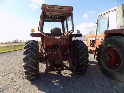 Used International 1256 Tractor parts.