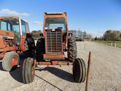 Used International 1256 Tractor parts.