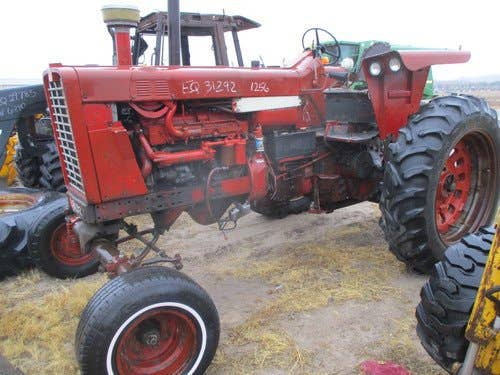 Used International 1256 Tractor parts.