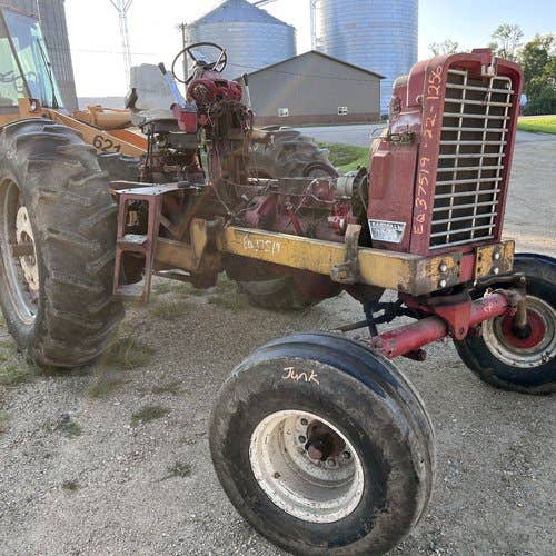 Used International 1256 Tractor parts.