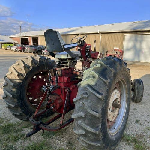 Used International 1256 Tractor parts.