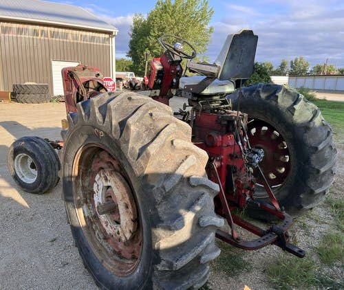 Used International 1256 Tractor parts.