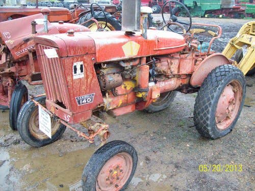 Used International 140 Tractor Parts Used International 140 Tractor Parts