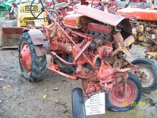 Used International 140 Tractor parts.