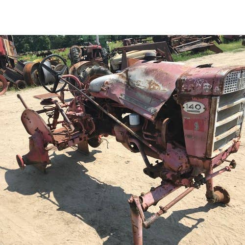 Used International 140 Tractor parts.