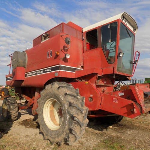 Used International 1440 Combine parts.
