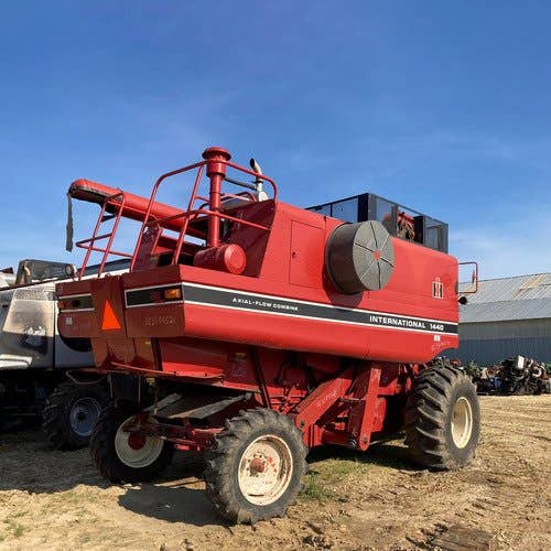 Used International 1440 Combine parts.