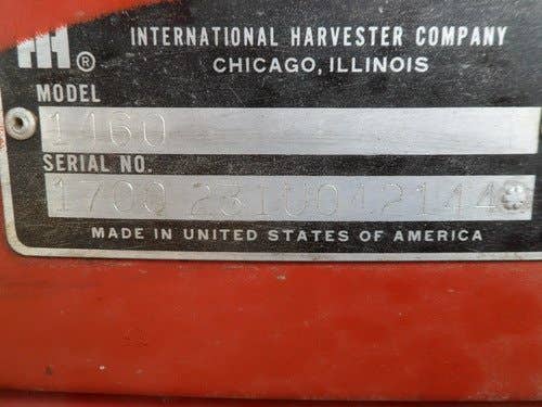 Used International 1460 Combine parts.