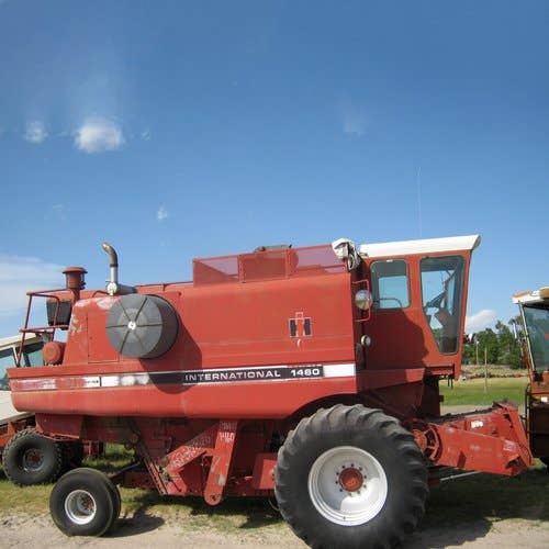 Used International 1460 Combine parts.