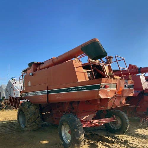 Used International 1460 Combine parts.
