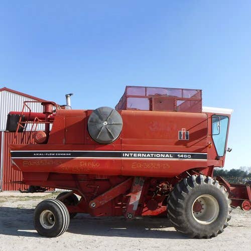 Used International 1460 Combine parts.
