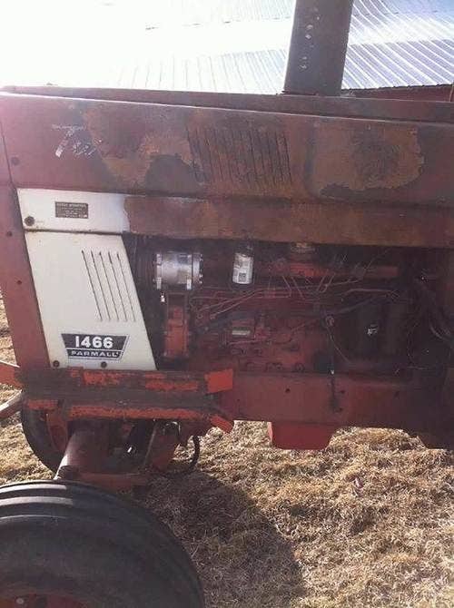 Used International 1466 Tractor parts.