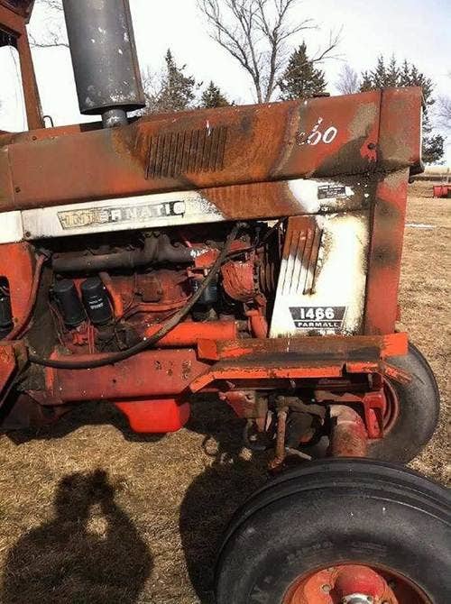 Used International 1466 Tractor parts.