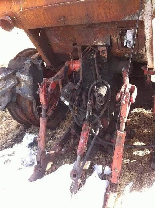 Used International 1466 Tractor parts.