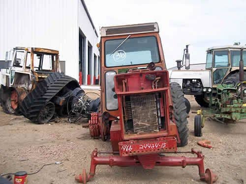 Used International 1466 Tractor parts.