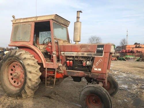 Used International 1466 Tractor parts.