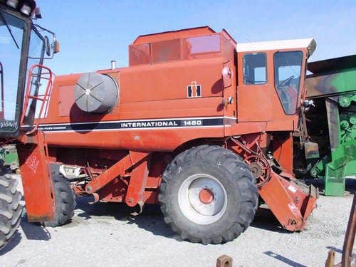 Used International 1480 Combine parts.