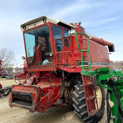 Used International 1480 Combine parts.