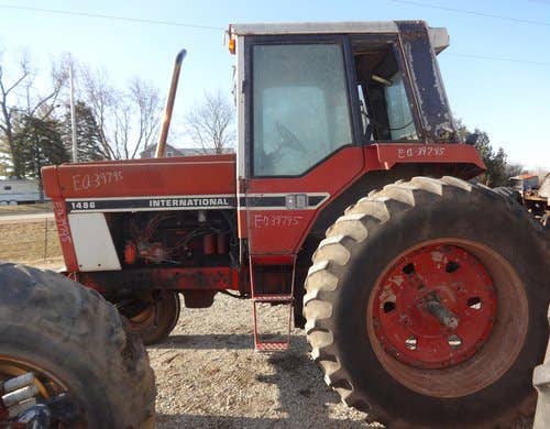 Used International 1486 Tractor parts.