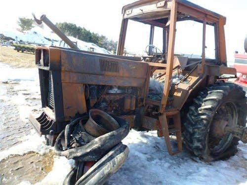 1980 Used International 1586 Tractor parts.