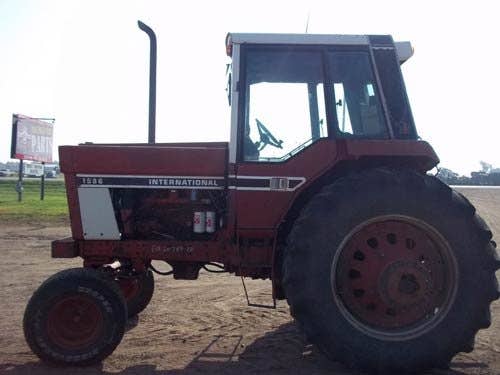Used International 1586 Tractor parts.