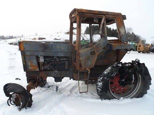 Used International 1586 Tractor parts.