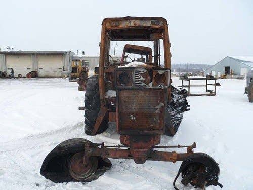 Used International 1586 Tractor parts.
