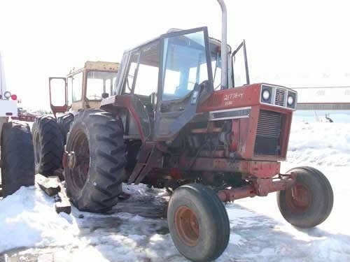 Used International 1586 Tractor parts.