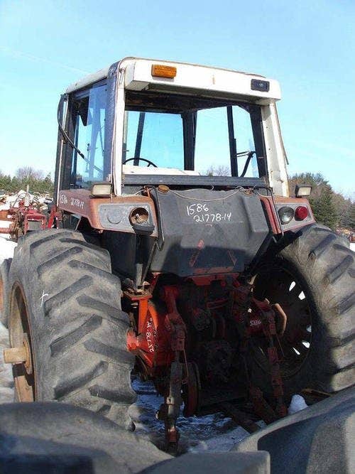 Used International 1586 Tractor parts.