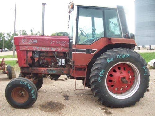 Used International 1586 Tractor parts.