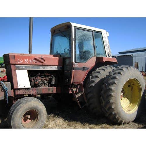 Used International 1586 Tractor parts.
