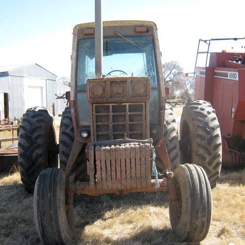 Used International 1586 Tractor parts.