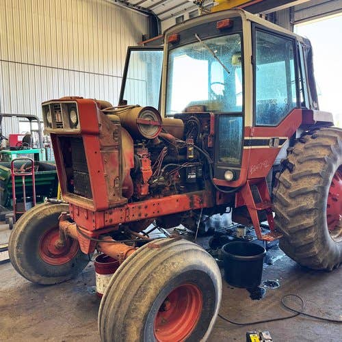 1978 Used International 1586 Tractor parts.