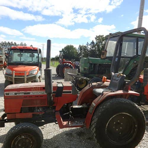 Used International 234 Tractor parts.