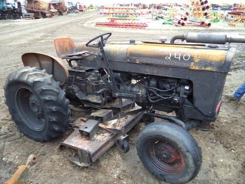 Used International 240 Tractor parts.