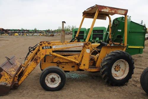 Used International 240 Tractor parts.