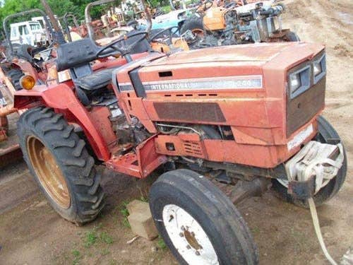 Used International 244 Tractor parts.