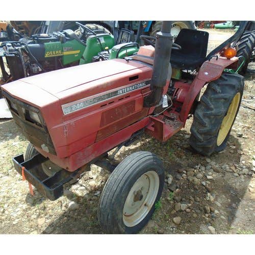 Used International 244 Tractor parts.