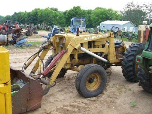 Used International 2504 Tractor parts.