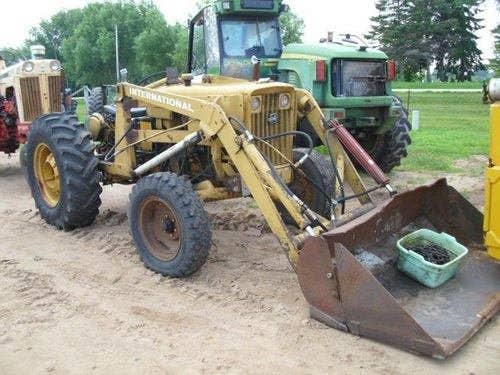 Used International 2504 Tractor parts.