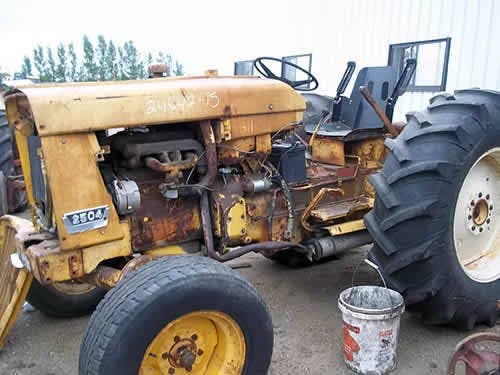 Used International 2504 Tractor parts.